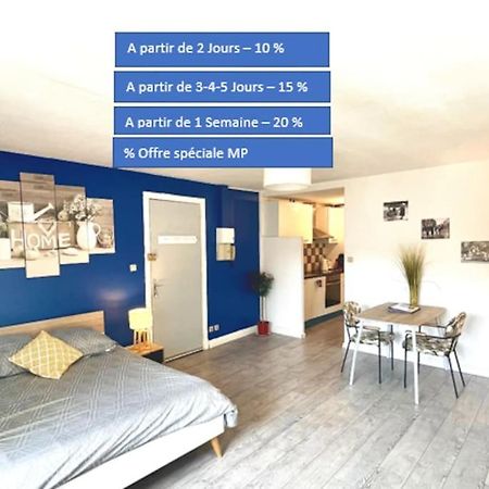 Appartement Entier Moissac Centre 30 M2 Calme Avec Cour Interieure Pour Velos A 50M Du Marche De Моасак Екстериор снимка